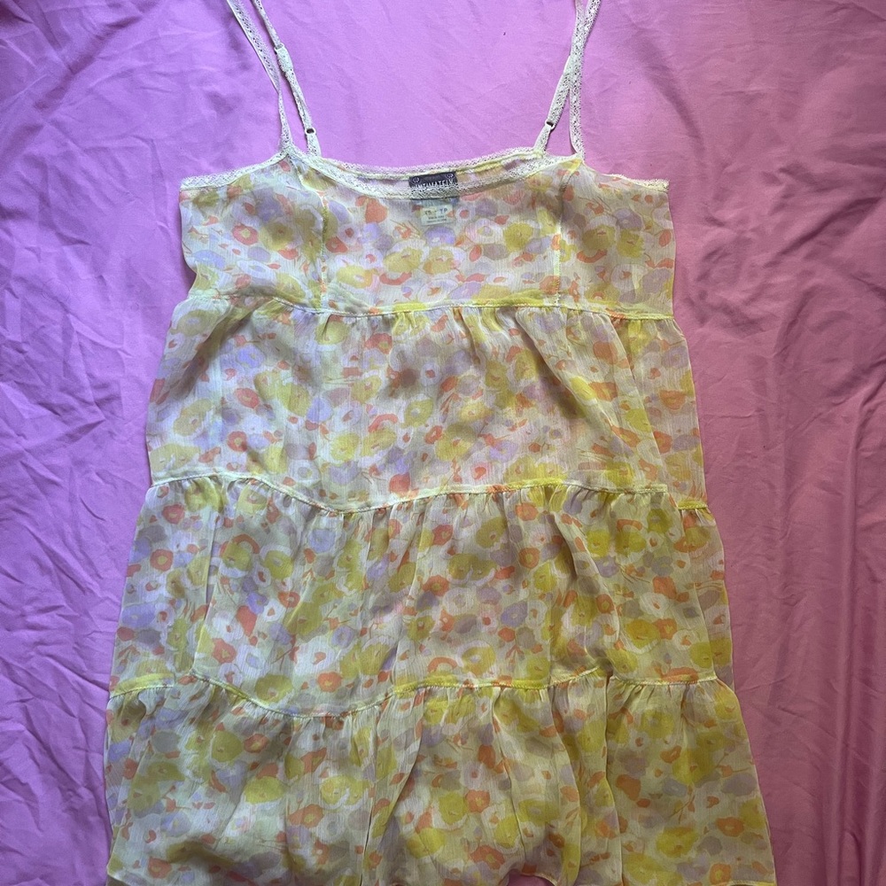 Intimately Free People Floral mesh dress